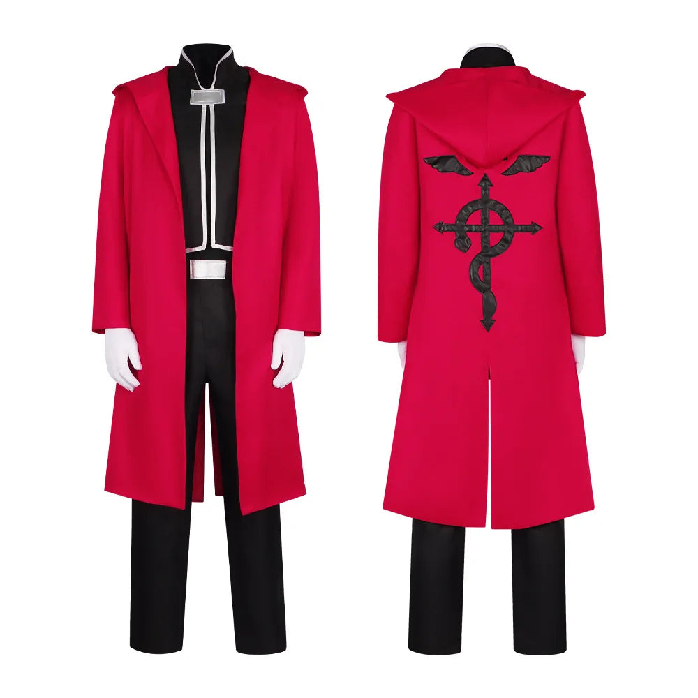 Fullmetal Alchemist Edward Elric Cosplay costumes uniforme SBluu Cosplay Fullmetal AlcFullMetal Alchemist Edward Elric Cosplay