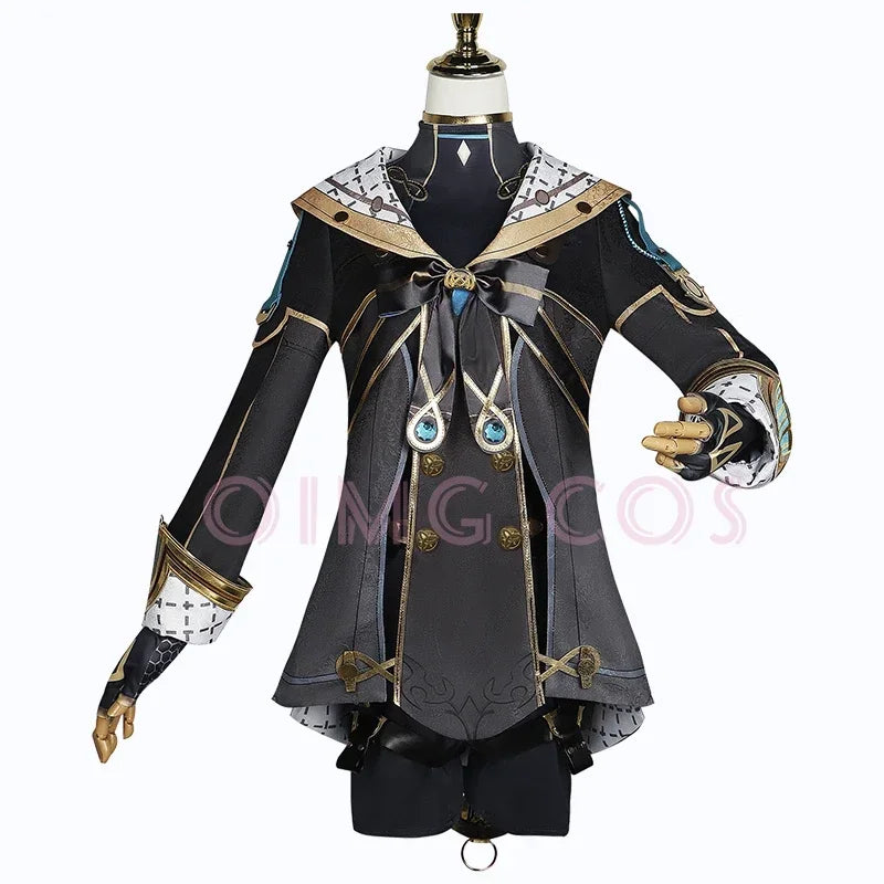 Costume de Cosplay Freminet Genshin Impact Carnaval Uniforme Perruque Anime Halloween Costumes Femmes Jeu