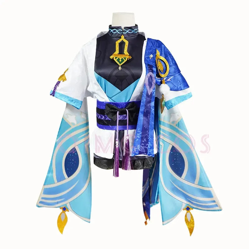 Genshin Impact Wanderer Kunikuzushi Cosplay Costume Uniforme Anime Halloween Costumes Femmes Fatui Scaramouche Balladeer