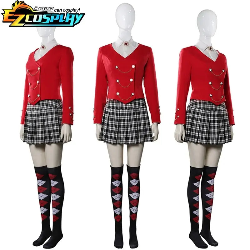 Movie The Musical Heather Chandler Cosplay Costume Evening Dress School Uniform