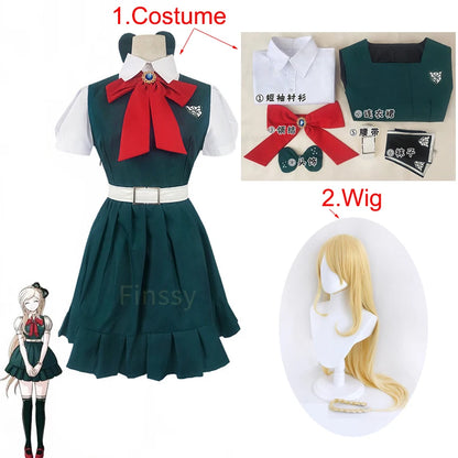 Danganronpa Sonia Nevermind Cosplay Costume Robe Drôle Maid Sisters Loli Lady Uniforme