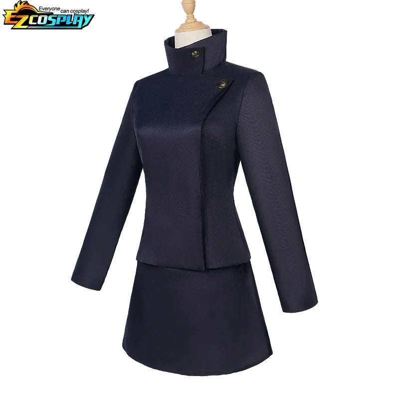 Anime Jujutsu Kaisen Ieiri Shōko Cosplay Kostüm Kleidung Halloween Rollenspiel Ieiri Shōko Kleider High School Uniform Rock