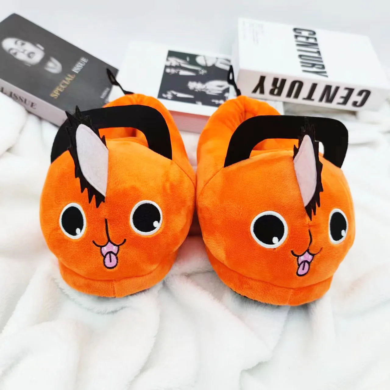 Pantoufles d'anime japonaises Cosplay Anime Kawaii chiot fête costumes accessoires Halloween Noël chambre chaussures décoration de la maison taille unique