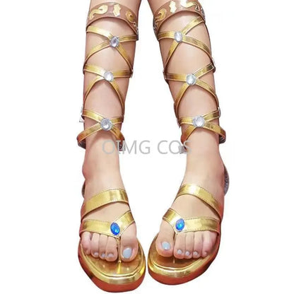 Impact Nilou Cosplay Shoes Anime Chinese Style Halloween for Women Game