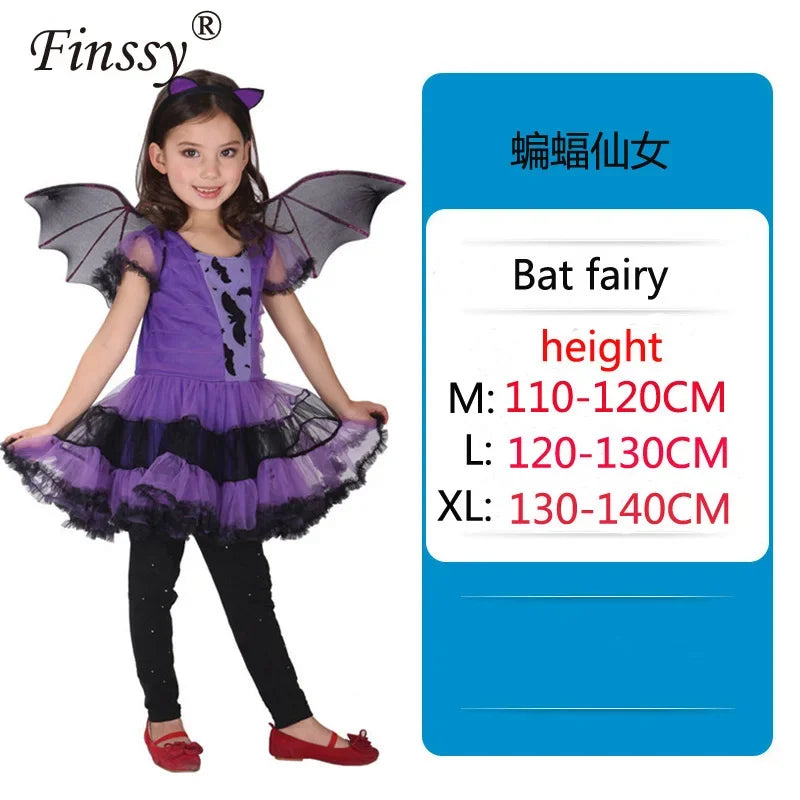 Dark Wizard Vampire Bat Cosplay Kleidung Bühne Drama Leistung Kostüm Requisiten Halloween Karneval Party Maskerade Kostüm