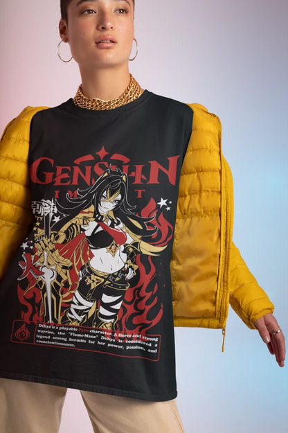 Deyha Genshin Impact T-Shirt Genshin Impact, Zhongli, Hu Tao, Anime, Manga, Alle Größen