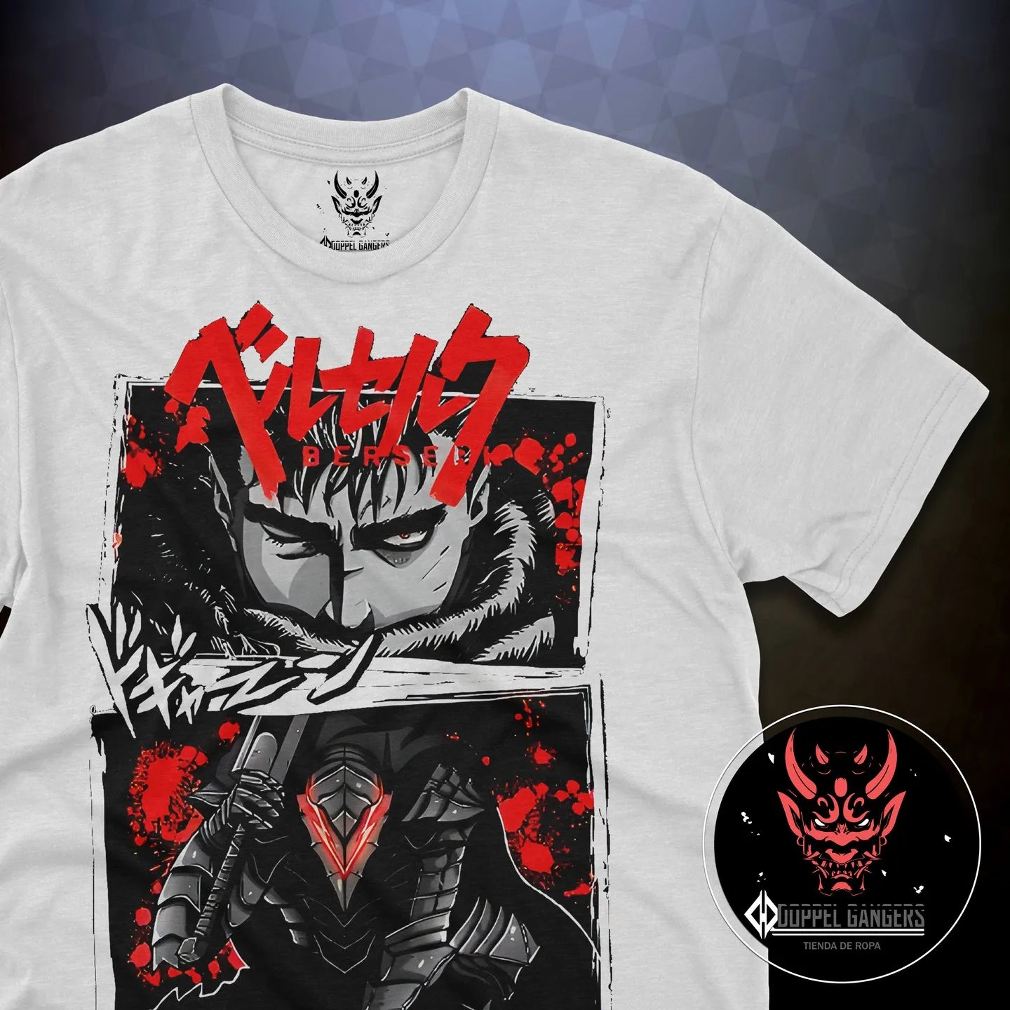 Berserk T-Shirt, Japanisches Anime Shirt, Anime Manga Shirt, Trendy Shirt Anime T-Shirt