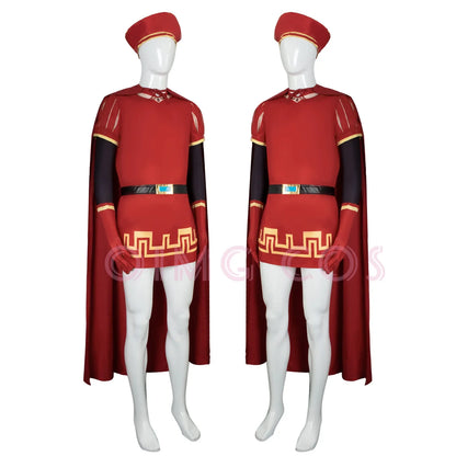 Lord Farquaad Cosplay Costume Shrek Carnival Uniform Wig Anime Halloween Costumes Women Game