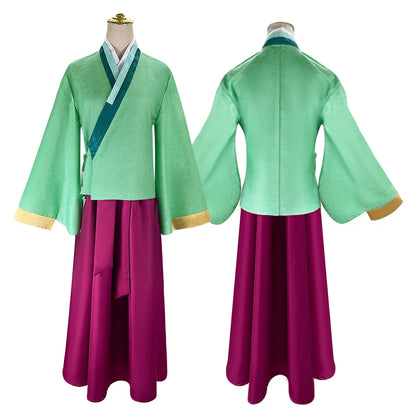 Anime Maomao Cosplay Costume Apothecary Diaries Kimono Mao Mao Uniforme Tenues Halloween Carnaval Fête Pour Femmes