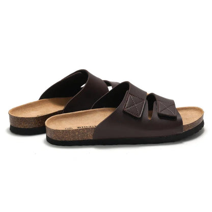 CEVABULE Herren Kork Hausschuhe Frühling Sommer Strand Freizeit Schuhe 39-44 Größe KWN-2308