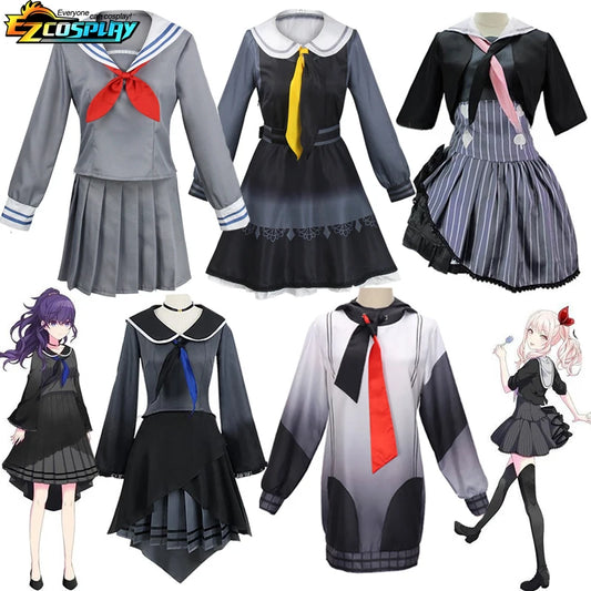 Anime Projekt Sekai Bunte Bühne Asahina Mafuyu Shinonome Ena Akiyama Mizuki Kostüm Yoisaki Kanade Halloween Cosplay Kostüm