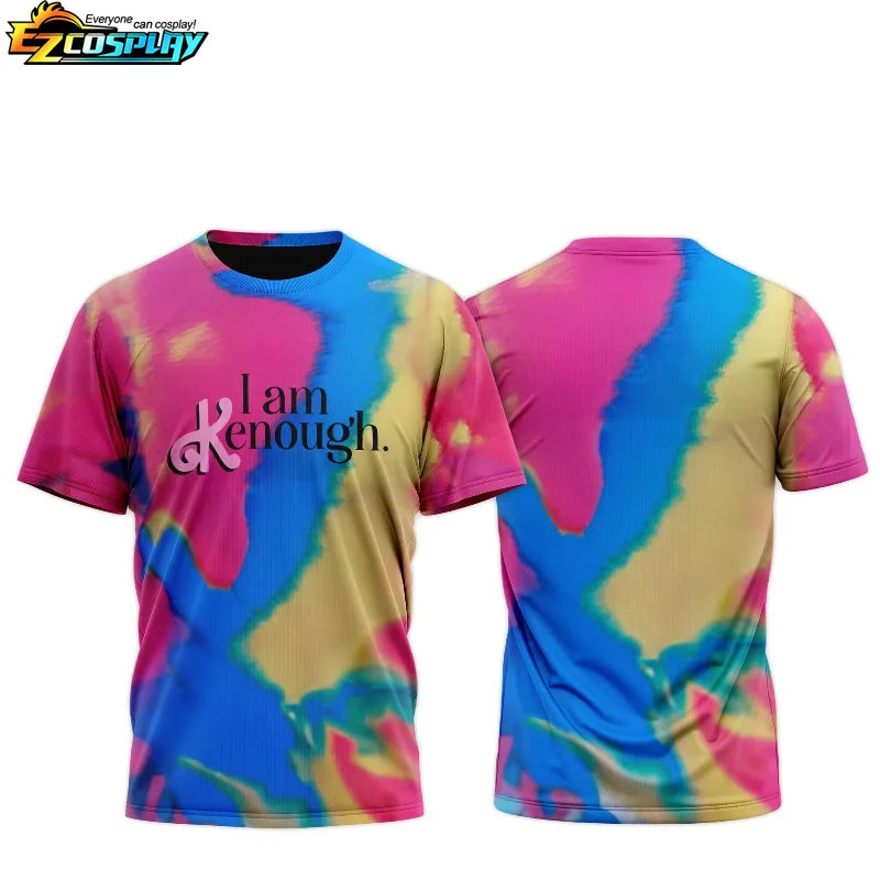 Sweat à capuche unisexe avec impression tie-dye 3D Kenough