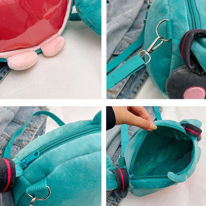 Anime Hatsune Miku Tasche Q Version Kawaii Figur Tasche Modell Puppe Stofftier Umhängetasche Transparenter Rucksack Für Weihnachtsgeschenke