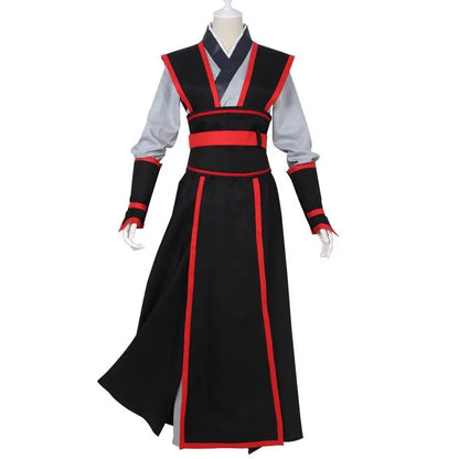 Anime Großmeister Dämonische Anbau Cosplay Mo Dao Zu Shi Wei Wuxian Cosplay Jiang Cheng Lan Wangji Mo XuanYu Kostüm Hanfu