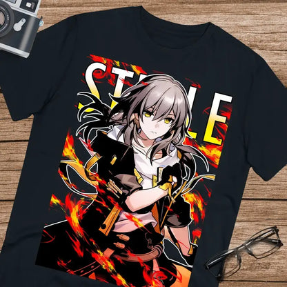 T-shirt Star Rail Honkai Star Rail MC T-shirt en coton ultra unisexe fabriqué par des fans de Honkai Star Rail