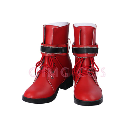 Chaussures de cosplay Final Fantasy Tifa Lockhart Anime style chinois Halloween pour hommes jeu