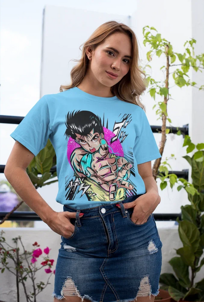 Youko Kurama Genkai Anime chemise toutes tailles Yusuke Urameshi T-Shirt Yu Yu Hakusho