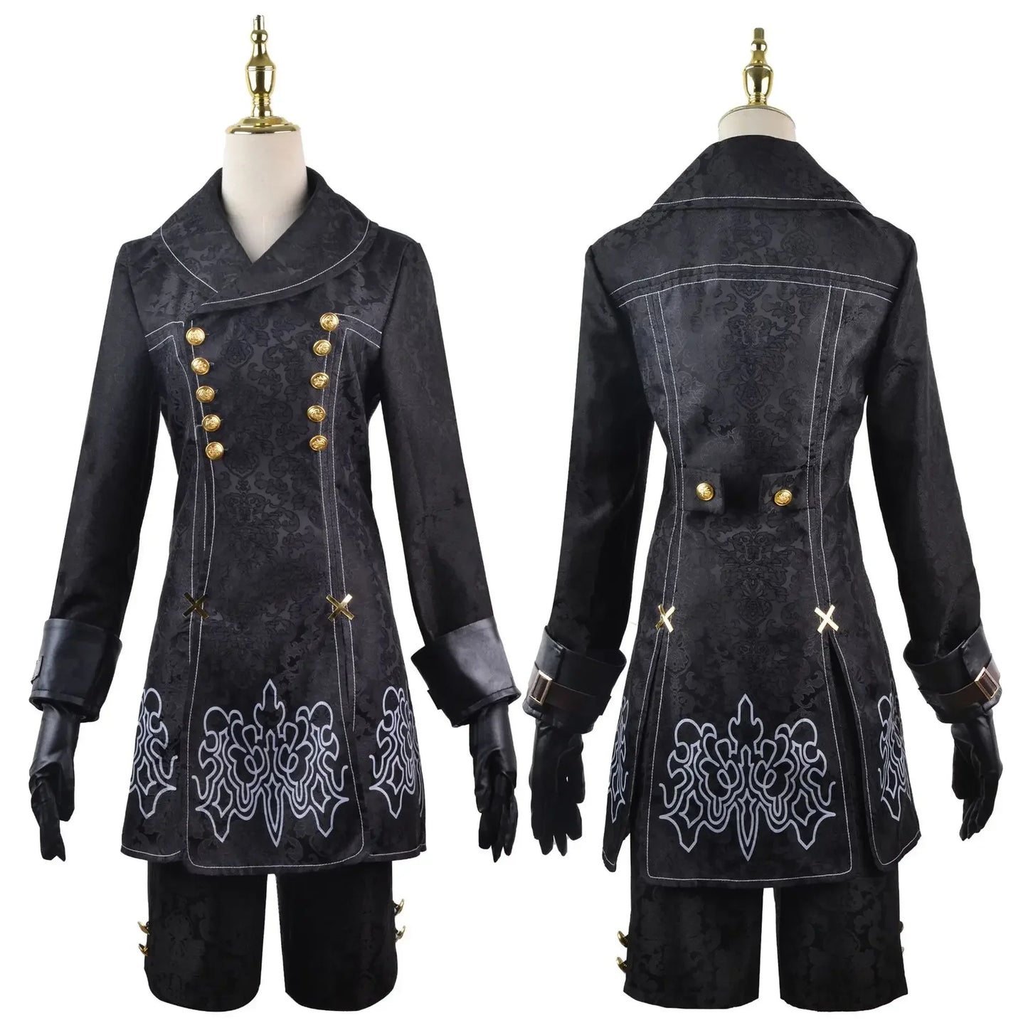 Nier Automata Cosplay Costume Yorha 9S No.9 Type S Outfit Games Suit Men Role Play Costumes Halloween Party Fancy