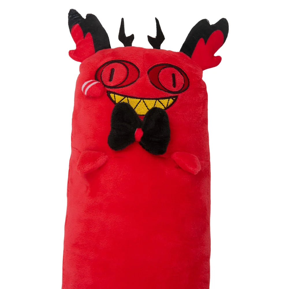 Long Chat Maudit Chat Alastor Fantasy Cosplay Hôtel Peluche Ange Dessin Animé Poussière Mascotte Douce Peluche Poupée Anniversaire Cadeau De Noël