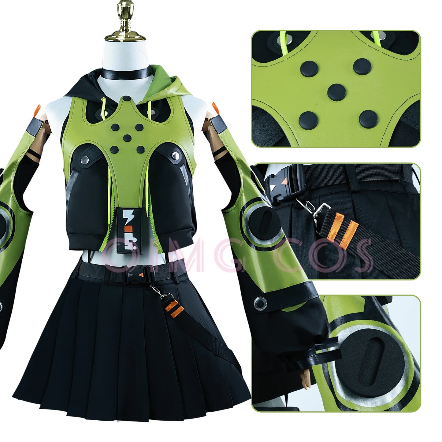 Anby Demara Cosplay Kostüm Zenless Zone Zero Karneval Uniform Perücke Anime Halloween Kostüme Frauen Spiel