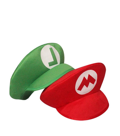 Erwachsene Spiel Super Luigi Bors Cosplay Hüte Lustige Rot Grün Kappe Für Kinder