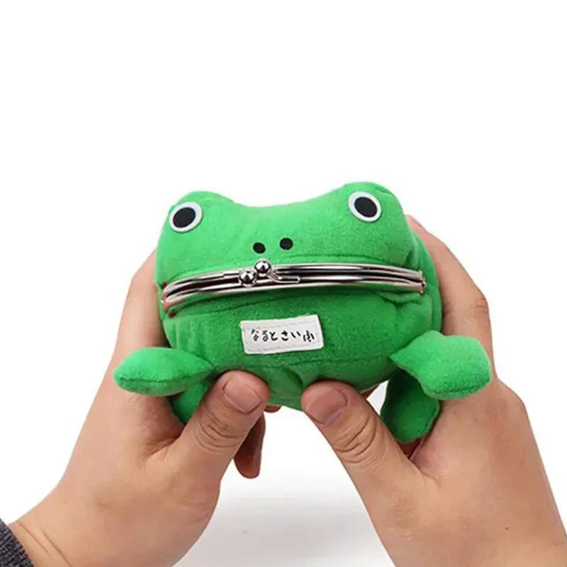 Naruto Frog Wallet Japanese Anime Frog Cute Wallet Cosplay Ninja Coin Purse Small Bag Holder