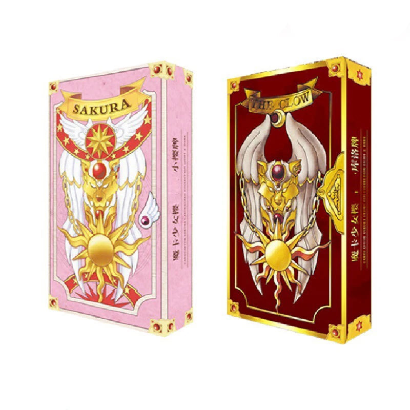 Anime Sakura Clow Karte Cosplay KINOMOTO SAKURA Karte Tarot Halloween Party Kostüme Requisiten Fans Sammeln 59Pcs Große Größe