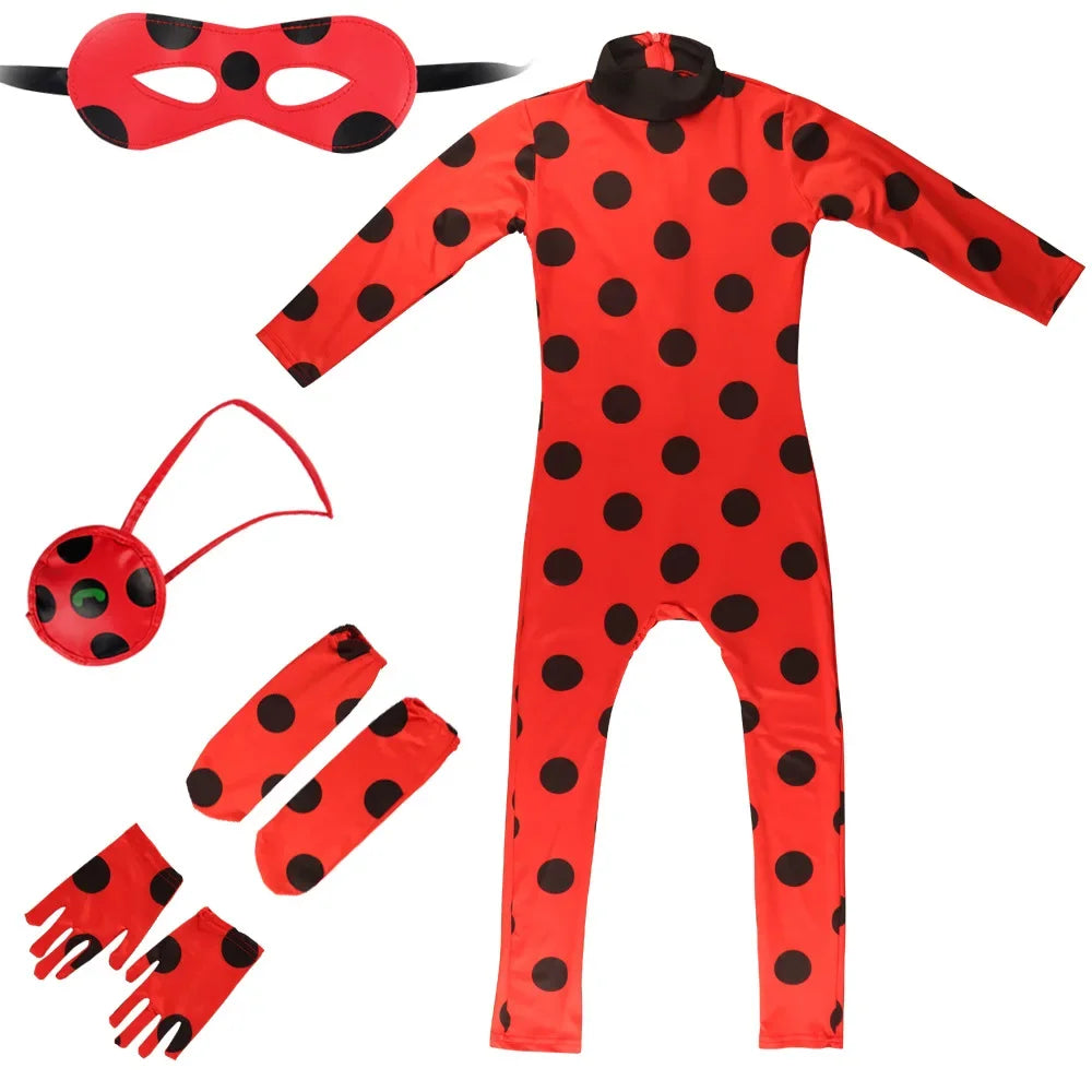 Costume de CÔTÉ cinelle Anime avec masque pour enfants, vêtements de performance sur scène, cosplay de carnaval pour filles