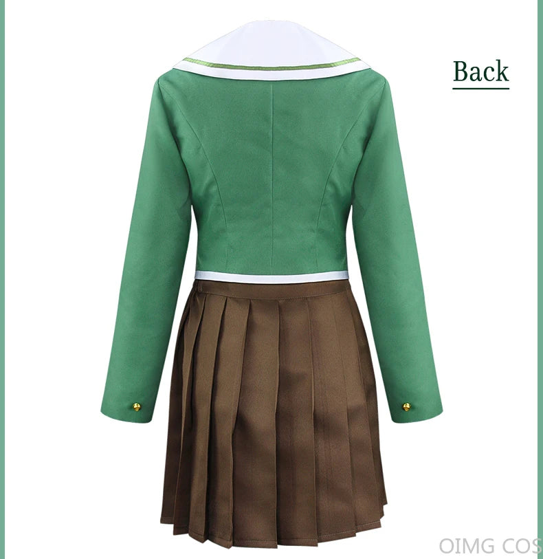 Chihiro Fujisaki Cosplay Kostüm Anime Super Danganronpa Uniform für Frau Halloween