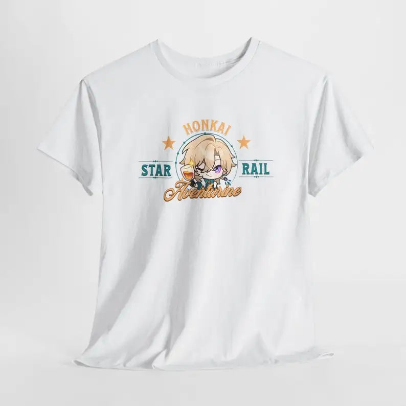 Aventurine Honkai Star Rail T-Shirt: Hochwertige Kleidung mit atemberaubenden Designs! Perfekt für Gamer und Anime-Fans!