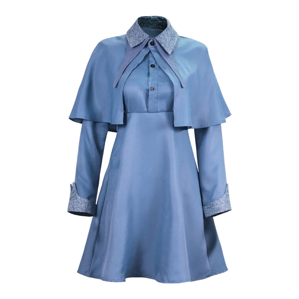 Costume Cosplay de Fleur Isabelle Delacour pour Enfant et Adulte Uniforme Sвde l'École des Bol Robe Trempée Anime Halloween