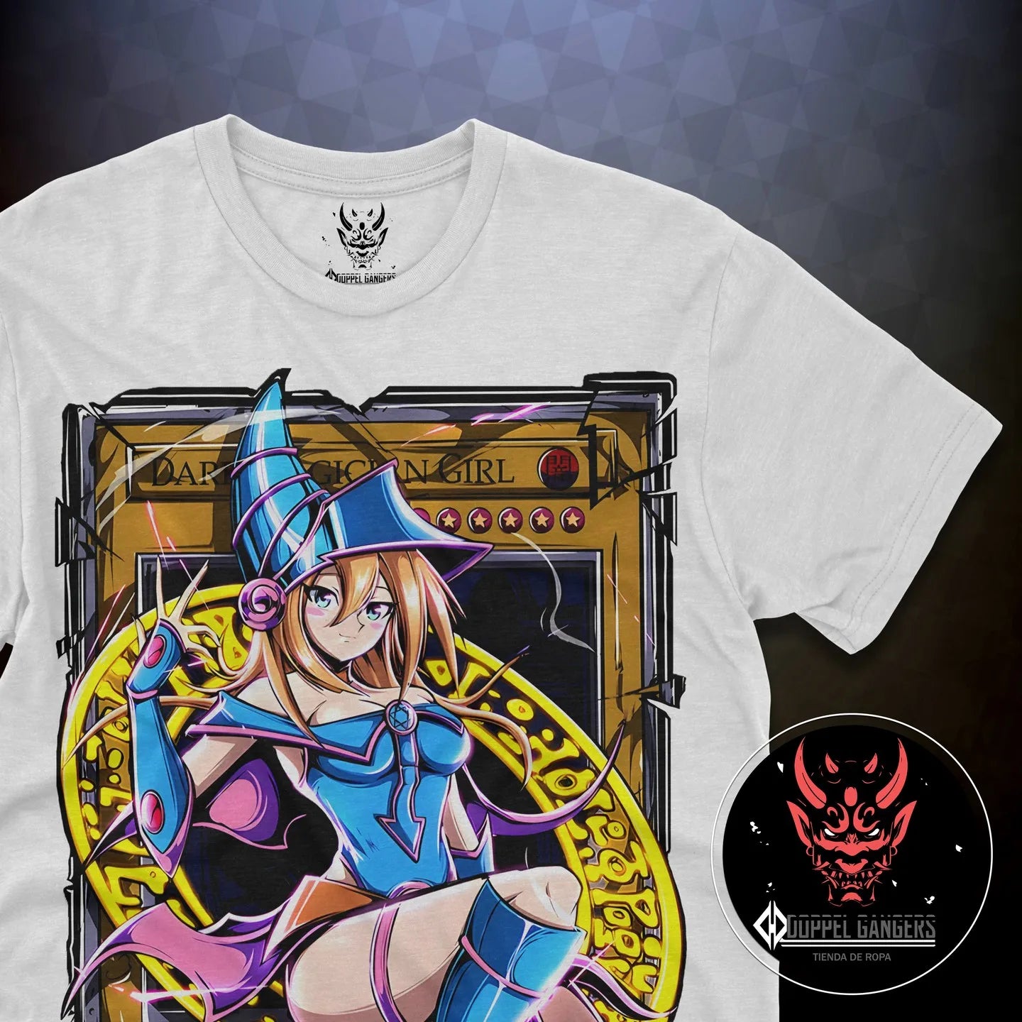 Dunkler Magier Mädchen Hemd Yu Gi Oh T-shirt Anime Yugi Muto