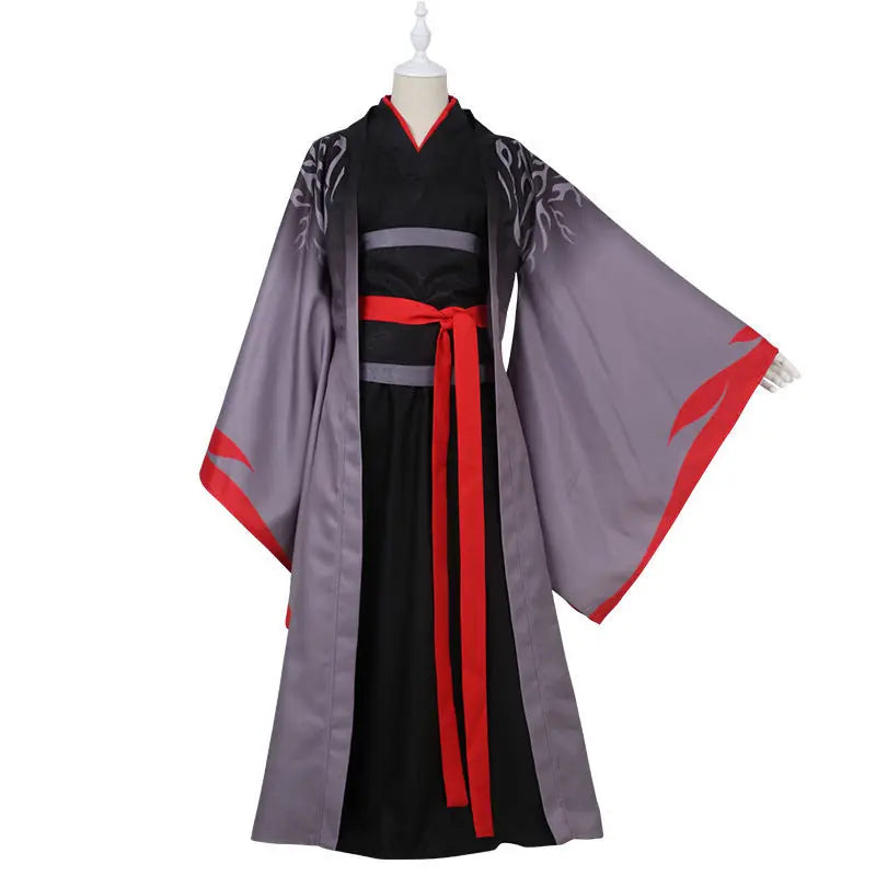 Anime Großmeister Dämonische Anbau Cosplay Mo Dao Zu Shi Wei Wuxian Cosplay Jiang Cheng Lan Wangji Mo XuanYu Kostüm Hanfu