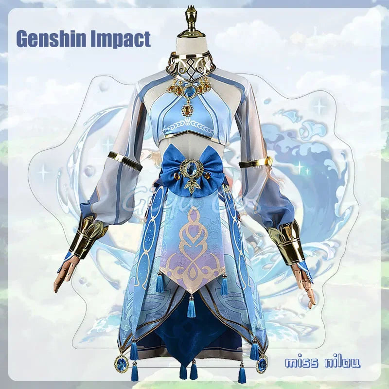 Costume de Cosplay Nilou Genshin Impact Carnaval Uniforme Anime Halloween Costumes Femmes Jeu