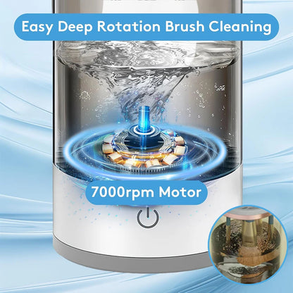 Makeup Brush Cleaner Automatic Rotating Makeup Brush Cleaner USB Portable Electric Cosmetic Makeup Brush Rotary Washing Machine