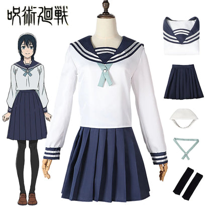 Costume de Cosplay Jujutsu Kaisen Gojo Satoru Geto Suguru, Leiri Shoko Utahime Iori Yu Haibara, uniforme scolaire pour femmes et hommes