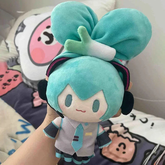 15cm Hatsune Miku Kawaii Q Version Figure Peluche Poupée Anime Périphérique Peluche Jouet En Peluche Collection Modèle Ornement Jouets Cadeaux