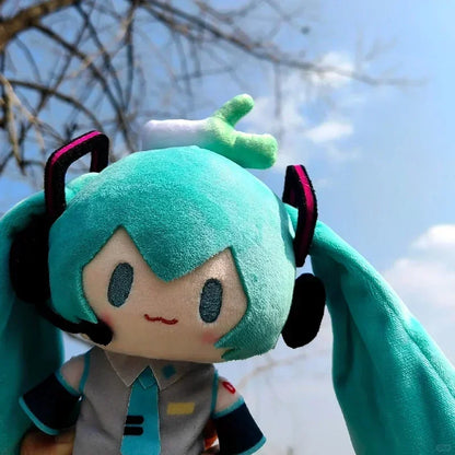 15cm Hatsune Miku Kawaii Q Version Figure Peluche Poupée Anime Périphérique Peluche Jouet En Peluche Collection Modèle Ornement Jouets Cadeaux