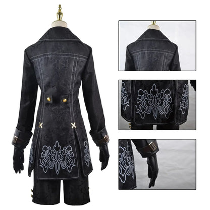 Nier Automata Cosplay Costume Yorha 9S No.9 Type S Outfit Games Suit Men Role Play Costumes Halloween Party Fancy