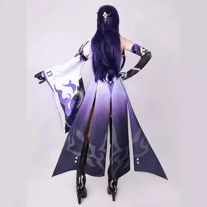 Acheron Cosplay Französisches Dienstmädchen Kostüm Honkai Star Rail Karneval Uniform Perücke Anime Halloween Kostüme Männer Spiel