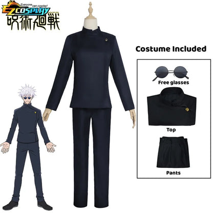 Costume de Cosplay Jujutsu Kaisen Gojo Satoru Geto Suguru, Leiri Shoko Utahime Iori Yu Haibara, uniforme scolaire pour femmes et hommes