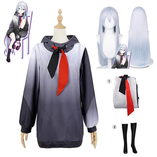 Perruque de cosplay de Yoisaki Kanade pour femme et fille - Projet Anime Sekai - Scène colorée !