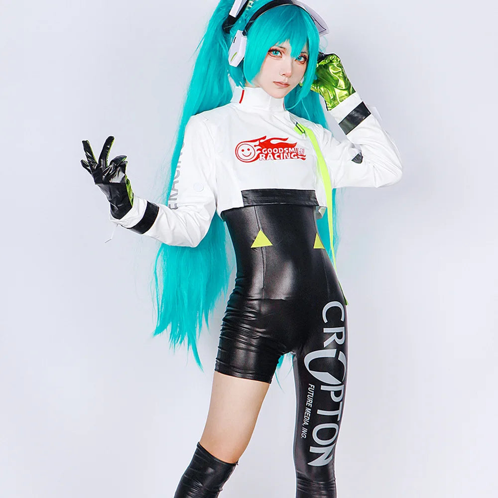 Mikuu 2022 Racing Cosplay Costumes Anime Women Game