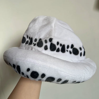 Chapeaux de cosplay Anime Trafalgar Law pour Halloween, costumes de fête, casquettes, une pièce