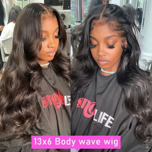 Perruque en dentelle intégrale 360 ​​° 32 pouces Body Wave 13x4 HD transparente Lace Front Wigs Cheveux humains pour femmes brésiliennes Remy 4x4 Lace Closure Wig