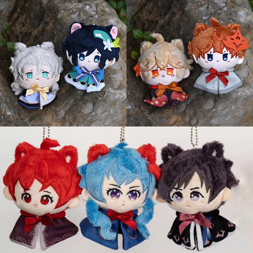 Genshin Impact Alhaitham Venti Kazuha Xiao Nahida Kawaii Peluches Filles Garçons Sac À Dos Pendentif Jouets Mignons Cadeau